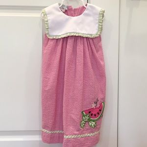 Girls watermelon summer dress. Brand new wo tags.